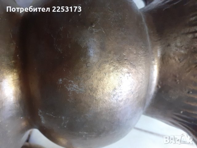 Масивни месингови кани Дания.Лот., снимка 4 - Антикварни и старинни предмети - 43533252