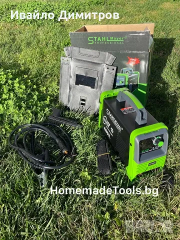 Инверторен електрожен 400А StahlMayer с LCD дисплей, снимка 2 - Други инструменти - 47591886
