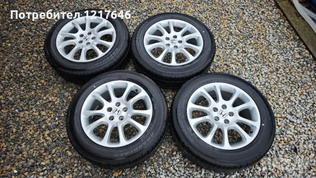 Лизинг TBi 18''Cr-v 225 60 18 Джанти+Гуми DUNLOP DOT1124 Honda