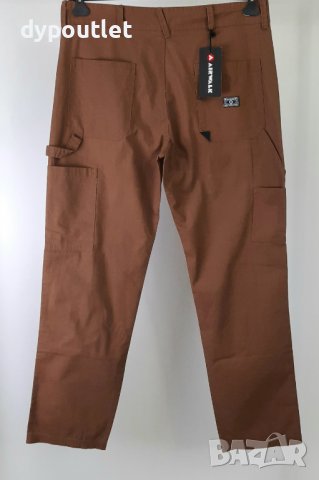 Airwalk - Мъжки панталони Utility, Тютюн, памучен, размер XL.                                 , снимка 3 - Панталони - 39672855