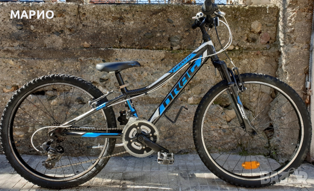 Drag hardy 24 цола 18 скорости kidfit Обслужен, с преден амортисьор, снимка 1