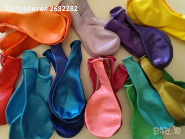 Балони, различни цветове- 55 броя-Нови!, снимка 9 - Други - 33300782