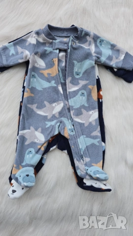 Бебешки ромпъри за недоносено бебе Carter's, снимка 13 - Бебешки гащеризони - 53464648