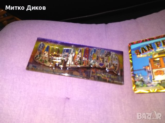 Сан Франсиско Калифорния магнити нови, снимка 2 - Колекции - 37619600