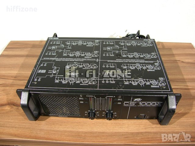 СТЪПАЛО  Peavey cs-1000x , снимка 3 - Ресийвъри, усилватели, смесителни пултове - 43377094