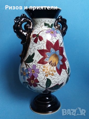 19 век Ваза, снимка 7 - Антикварни и старинни предмети - 33687033