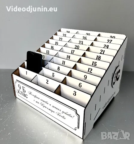 Поставка за телефони, снимка 2 - Сувенири от дърво - 50328256