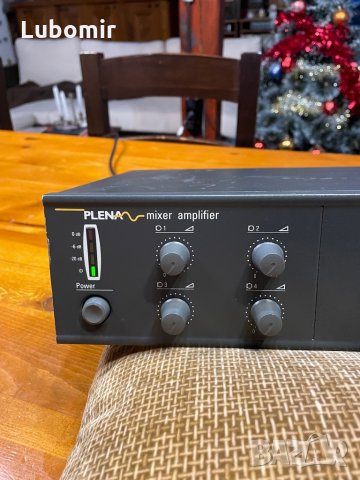 Миксер усилвател PHILIPS PLENA, снимка 2 - Ресийвъри, усилватели, смесителни пултове - 35105825