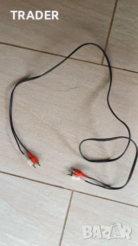 Аудио видео кабел чинчове, 2RCA, HQ, високо качество, 1.2 метра