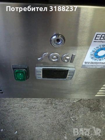 Професионален хладилен шкаф с гранитен плот, снимка 5 - Хладилни витрини и фризери - 53402393