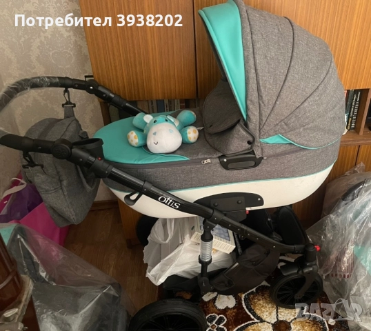 Продавам бебешка количка 3в1, снимка 1