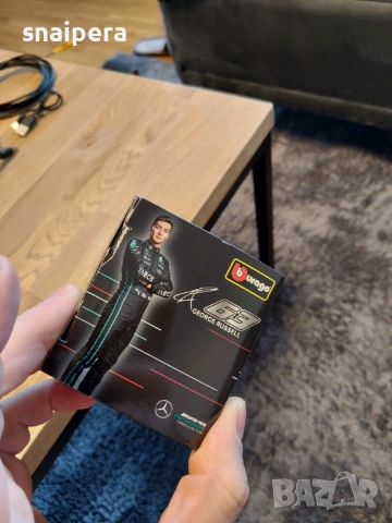 Сувенирна количка на Мерцедес от Формула 1, снимка 4 - Колекции - 53575797