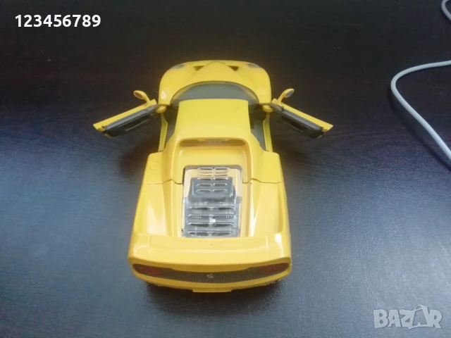 Maisto Ferrari F50 1/24 метална количка Ферари , снимка 8 - Колекции - 51356036