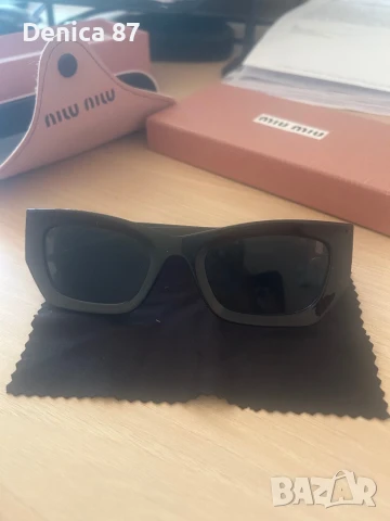 Слънчеви очила Miu Miu, снимка 3 - Слънчеви и диоптрични очила - 50907354