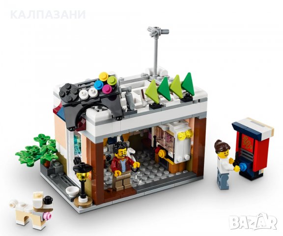LEGO® Creator 31131 - Магазин за нудълс в центъра, снимка 7 - Конструктори - 38794698
