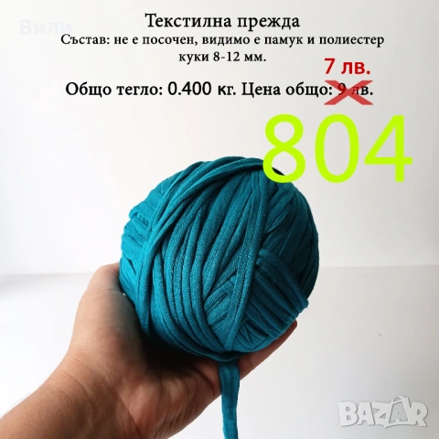 Евтини прежди в малки количества - нови и остатъци , снимка 16 - Други - 52042623