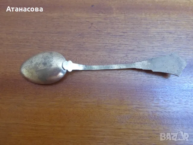 Сувенирна лъжичка с емайл Дунауйварош лъжички, снимка 4 - Антикварни и старинни предмети - 49572997