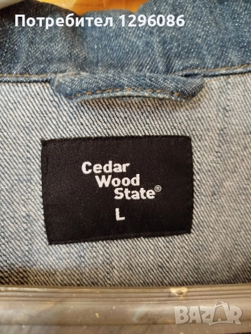 Мъжко дънково яке L, снимка 4 - Якета - 51630572