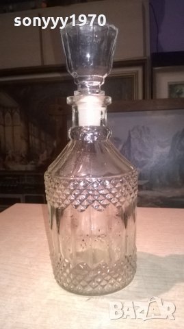 стъклено шише за уиски или др-25х10см, снимка 9 - Колекции - 27501325