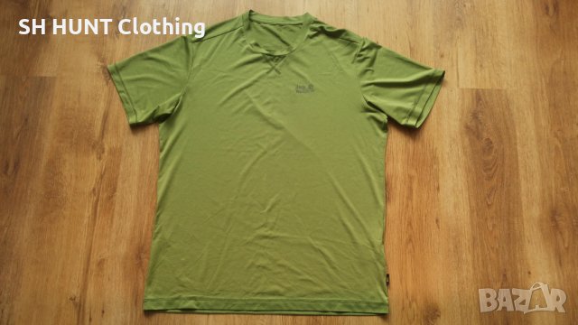 Jack Wolfskin Crosstrail Green T-Shirt 1801671 размер L тениска - 776