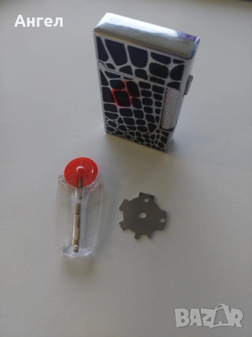 Метална запалка с два вида пламък, снимка 7 - Запалки - 53120693