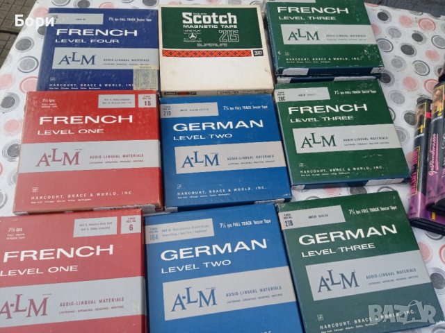 Магнетофонни ролки 18см , снимка 2 - Декове - 39317026