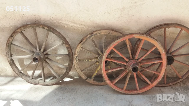 масивни колела от каруца - огромни , снимка 9 - Антикварни и старинни предмети - 50659952