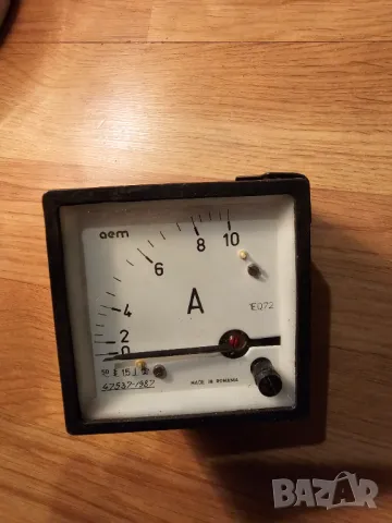 Ампермер, амперметър 10 ампера променливо 