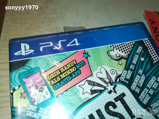 SONY PS4 JUST SING GAME 1308251041, снимка 4 - Игри за PlayStation - 51349075