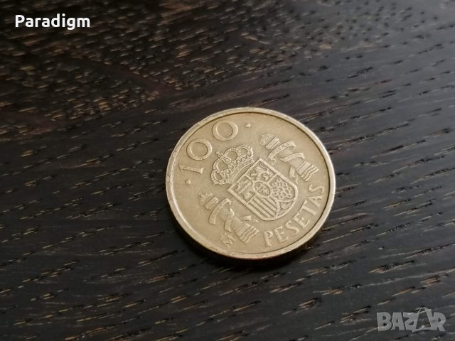 Монета - Испания - 100 песети | 1992г., снимка 1 - Нумизматика и бонистика - 27789934