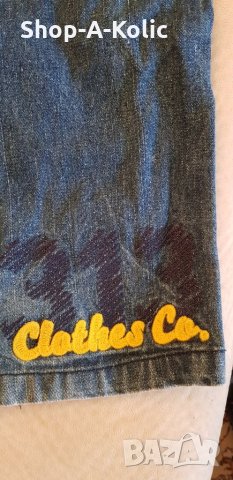 Vintage Retro 90s BULLROT WEAR CLOTHING CORP. Denim Jeans Hip Hop Embroidered, снимка 7 - Дънки - 35332325