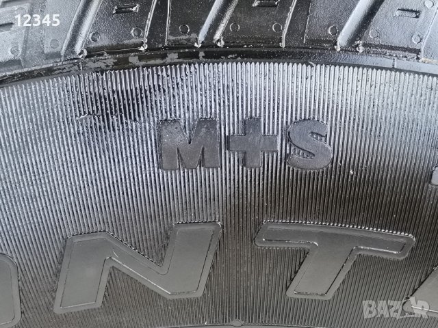 255/70R16 continental 7мм грайфер M+S-№50, снимка 9 - Гуми и джанти - 43437988
