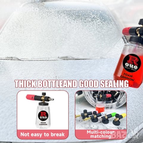 Дюза за Пяна пенообразивател ROUE за Водоструйки Karcher, Nilfisk, Parkside, снимка 6 - Други инструменти - 43368850