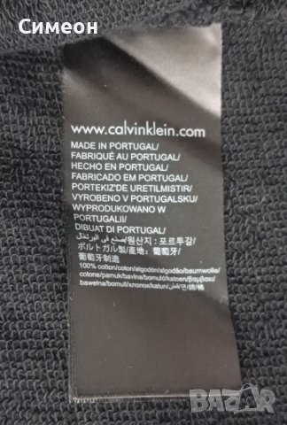 Calvin Klein Sweatshirt оригинално горнище S памук суичър, снимка 5 - Суичъри - 43709980