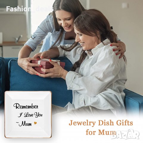 Нова Поставка за бижута дрънкулки Чинийка Подарък за мама с послание, снимка 6 - Подаръци за жени - 40021605