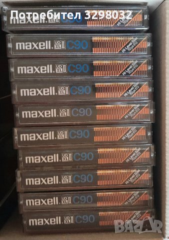 Касети - златен  MAXELL UDXLII  90 - хром, снимка 3 - Аудио касети - 39488224