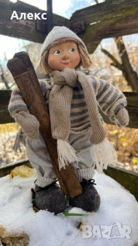 Норвежки винтидж скиор–1970г, снимка 4 - Колекции - 52433671