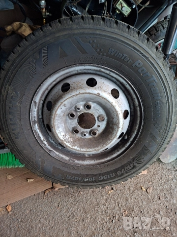 4бр. зимни гуми с джанти за бус, снимка 2 - Гуми и джанти - 52970481