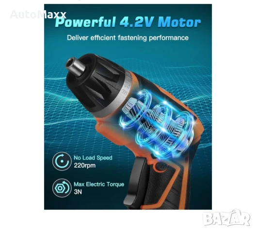 Vastar Винтоверт 4.2V, снимка 7 - Винтоверти - 51033552