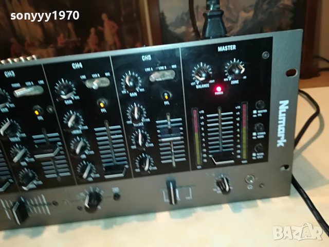 NUMARK PROFI MIXER-ВНОС SWISS 1506221850, снимка 4 - Ресийвъри, усилватели, смесителни пултове - 37098106