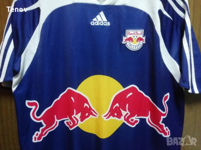 Red Bull Salzburg Adidas 2008 2009 оригинална тениска фланелка размер М Away , снимка 3 - Тениски - 43384009