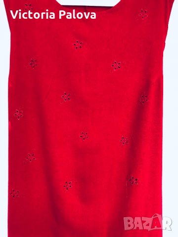 Удобна ленена рокля MONDO, снимка 8 - Рокли - 28477207