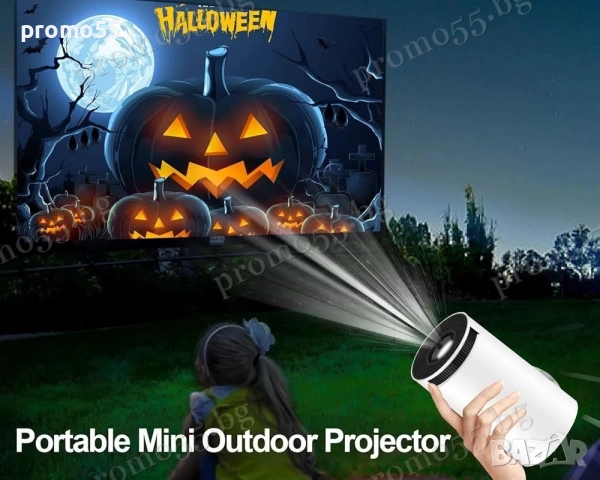 Безжичен Проектор 10 000 Вградени Игри Безжичен Стрийминг до Платформи, снимка 12 - Плейъри, домашно кино, прожектори - 52596270