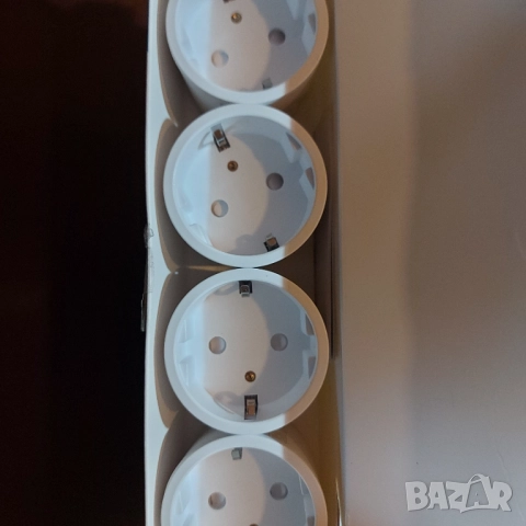 Комплект 4 смарт WIFI контакта с измерване на енергийния разход