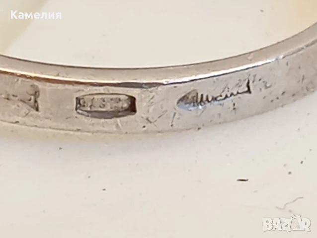 Сребърен пръстен , снимка 11 - Пръстени - 51317511