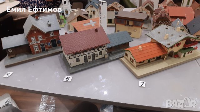 Сгради НО, за ЖП моделизъм Vollmer, Fаller, Pola,Kibri