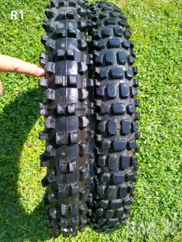 Предни Гуми METZELER 90/90-21, SAWA 80/90-21, снимка 11 - Гуми и джанти - 50652144