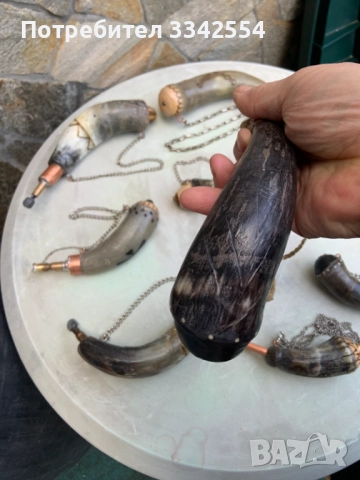 БАРУТНИЦА ОТ РОГ , снимка 5 - Други ценни предмети - 52672069