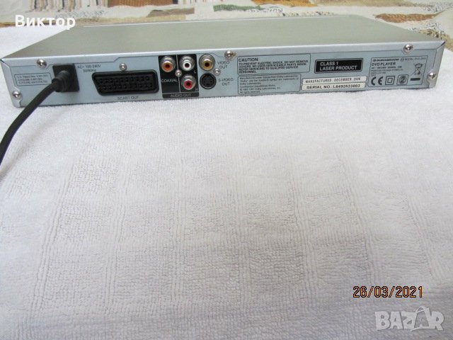 DVD player, снимка 11 - Плейъри, домашно кино, прожектори - 32335878