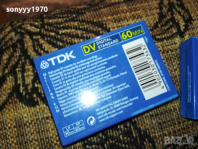 tdk mini dv cassette 2510221810, снимка 5 - Аудио касети - 38451025